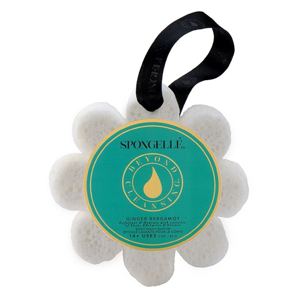 SPONGELLÉ | Body Wash Infused Buffer | Ginger Bergamot- 85g